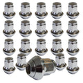 20-KEMUTTER1215BEW Wheel Nuts M12 x 1.5 60° Taper Seat 2 Pieces for Original Mazda Rims SW 19 mm Pack of 20