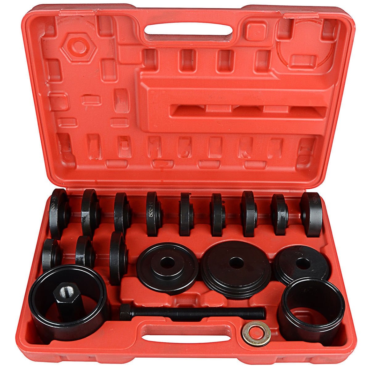23 x Front Wheel Drive Bearing Removal Adapter Puller Pulley Tool Kit W/CASE,New