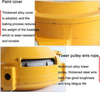 Spring Balancer Tool Balancer With Wire Rope And Hook For Workshop And Automotive Equipment (Size : 15-22kg)
