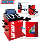 KATOOL Tire Changer Wheel Balancer Combo 2.0HP Motor KT-T800 KT-B700 Garage Equipment 12inch-24inch Outside Clamp with Motorcycle Wheel Clamping Adaptor