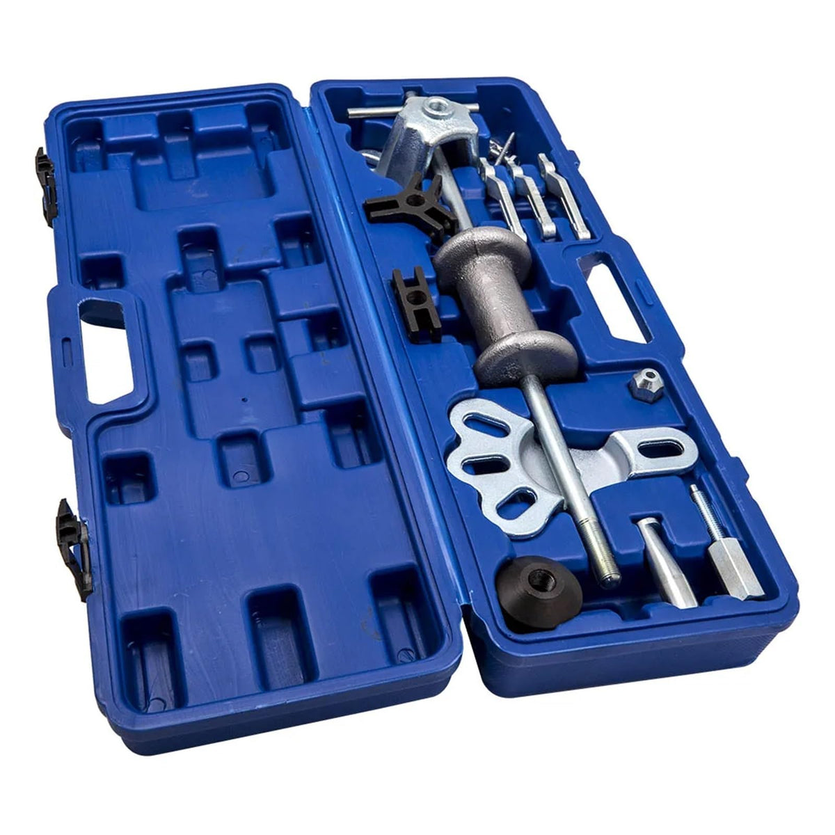 Slide Hammer Puller Set Front Wheel Axle Bearing Hub Remover Removal Tool Kit Wrench Adapter Repair