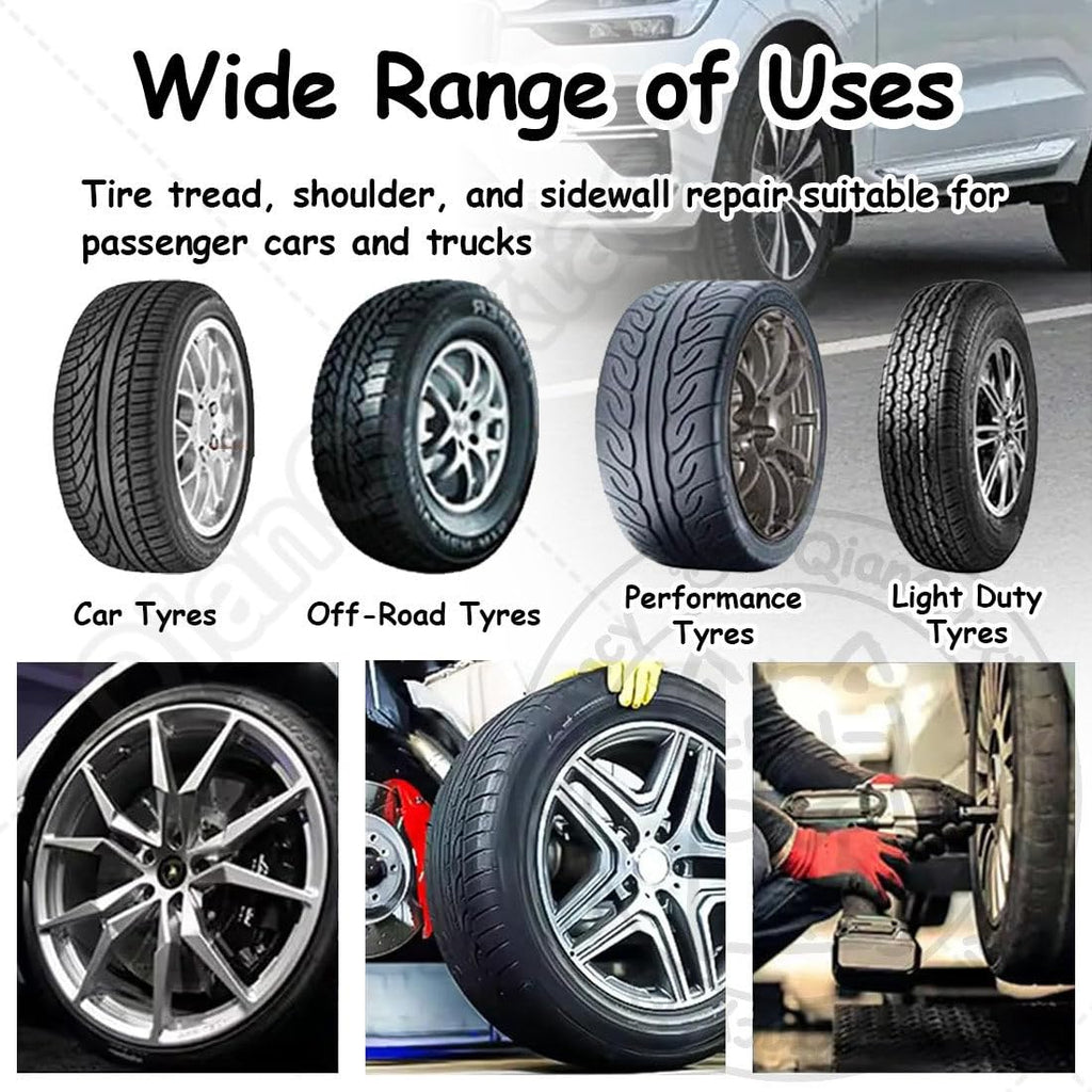 Professional Tire Vulcanizing Machine Kit with 8 Molds, Car Tire Vulcanizing Machine, 120℃–165℃ Auto Temp Control & 0-180 Min Timer for Permanent Patch Repair on Car & Small Truck Tires