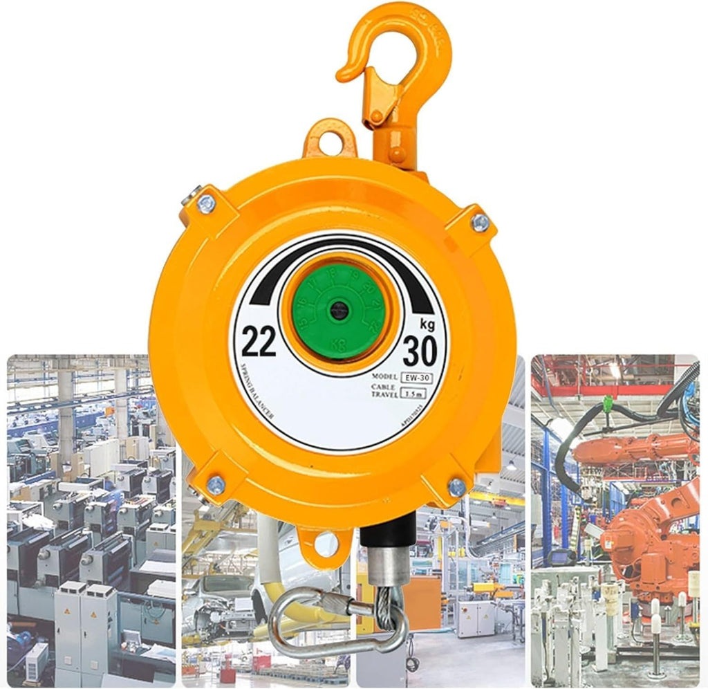 Spring Balancer, Suspendable Telescopic Tool Spring Balancer, Adjustable Balancer Telescopic(Size : 22-30kg)