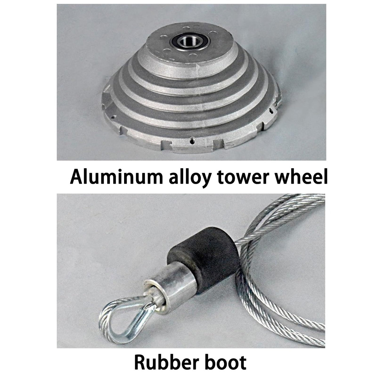 1.5M Heavy-Duty Retractable Spring Balancer Tool - 1pc Wire Rope for Workshops & Automotive Use (1-3kg) - Perfect for Tool Organization & Enhanced Safety