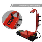 Pneumatic Tire Electric Lift Balancing Machine, 165 LBS Tire Elevator Lifting Device,75-mm AL Bearing-Linked Wheel Lifter