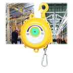 Heavy-Duty Retractable Spring Balancer Tool with Wire Rope & Hook for Workshop, Automotive & Assembly Line Use - 1pc (9-15kg) - Durable Load Suspension Solution