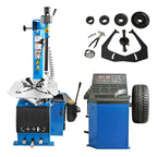 Jack Boss Tire Machine and Wheel Balancer Combo, Tire Changer Wheel Balancer Machine Combo Rim Clamp 24" Set Item