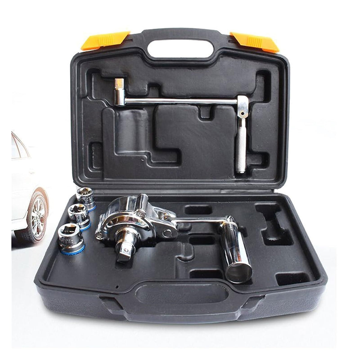 Torque Multiplier Wrench Lug Nut Remover Auto Tire Removal Effortless Wrench 17mm 19mm 21mm Car Repair Tools,