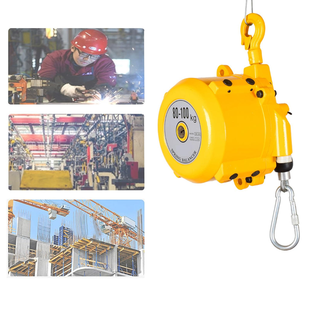 Spring Balancer,Hanging Retractable Tool Spring Balancer,Tower Type Pneumatic Combination Strapping Tool Balancing Lifting Jack,Multifunctional Auxiliary Tools(15-22kg