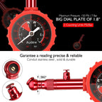 Tire Pressure Gauge 100Psi/7Bar Accurate Air Pressure Tyre Gauge for Car Auto Truck Motorcycle Bicycle