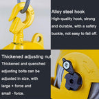 Spring Balancer Tool with 1.5m Wire Rope and Hook - Durable Aluminum Alloy Spring Balancer for Workshop, Automotive(50-60kg)