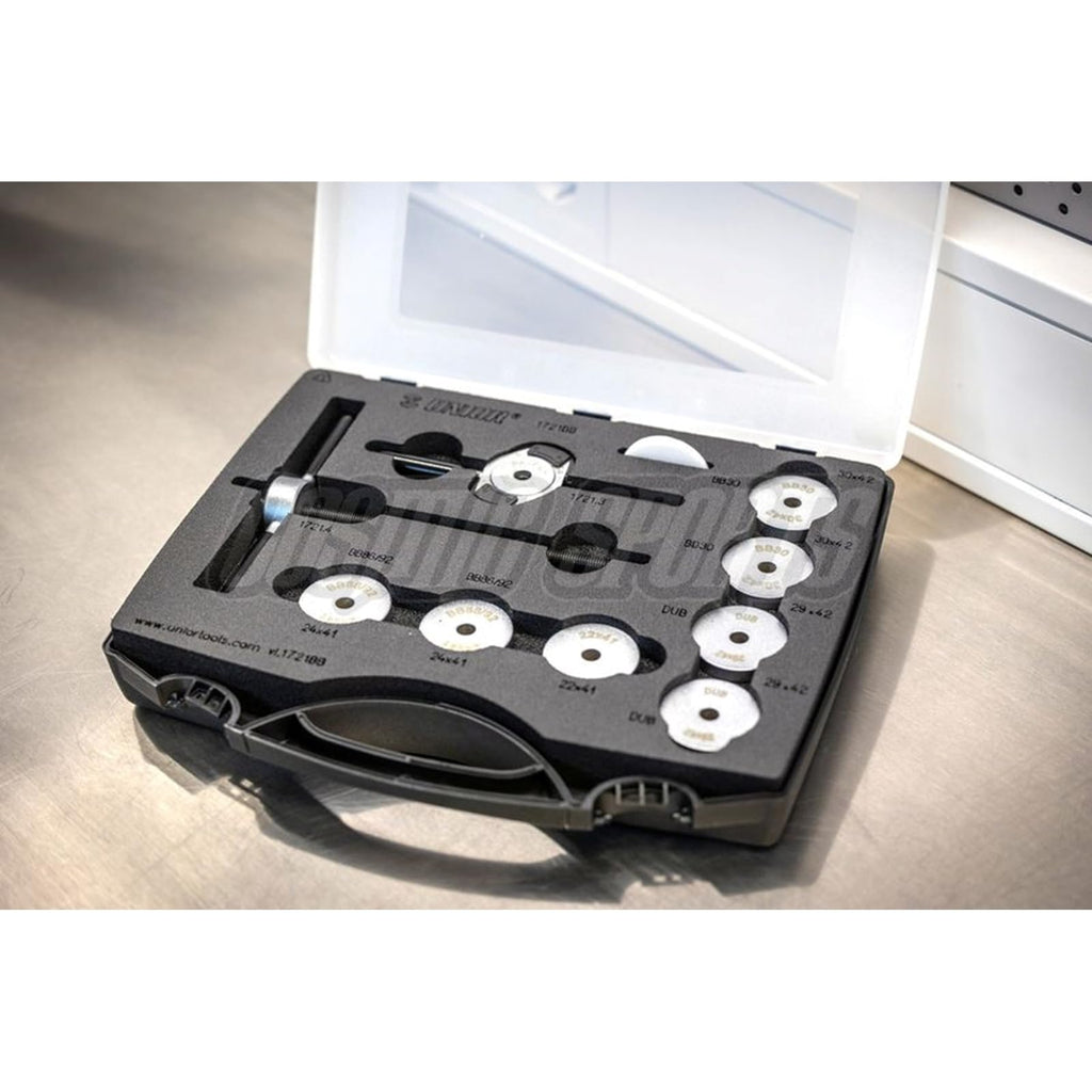UNIOR Bottom Bracket Bearing Press Kit for BB30, PF30, BB86 and BB92 Tools