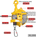 Spring Balancer Tool Balancer With Wire Rope And Hook For Workshop And Automotive Equipment (Size : 60-70kg)