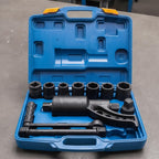 Truck Tire Wrench Set Lug Nut Remover Installer Labor Saving Tool Mechanical Leverage Multiplier Socket Kit With Steel Rods Carbon Steel suitable for