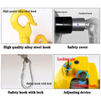Retractable Spring Balancer, Tool Balancer with Hook and Wire Rope, Adjustable Balancer Retractor Hanging Holding Equipment, for Assembly Line, Workshop and Automotive Equipment (15-22kg