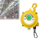 Retractable Spring Balancer with 1.5m Wire Rope & Hook - Heavy Duty 22-30kg Tool for Workshop, Assembly Line, Automotive Equipment - Durable & Reliable Performance