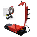 Tire Elevator Lifting Machine Pneumatic Tire Lift Balancing Machine Special Tire Support Device for Tire Dynamic Balancing Machine 6-8BAR Lifting Weight 165LBS