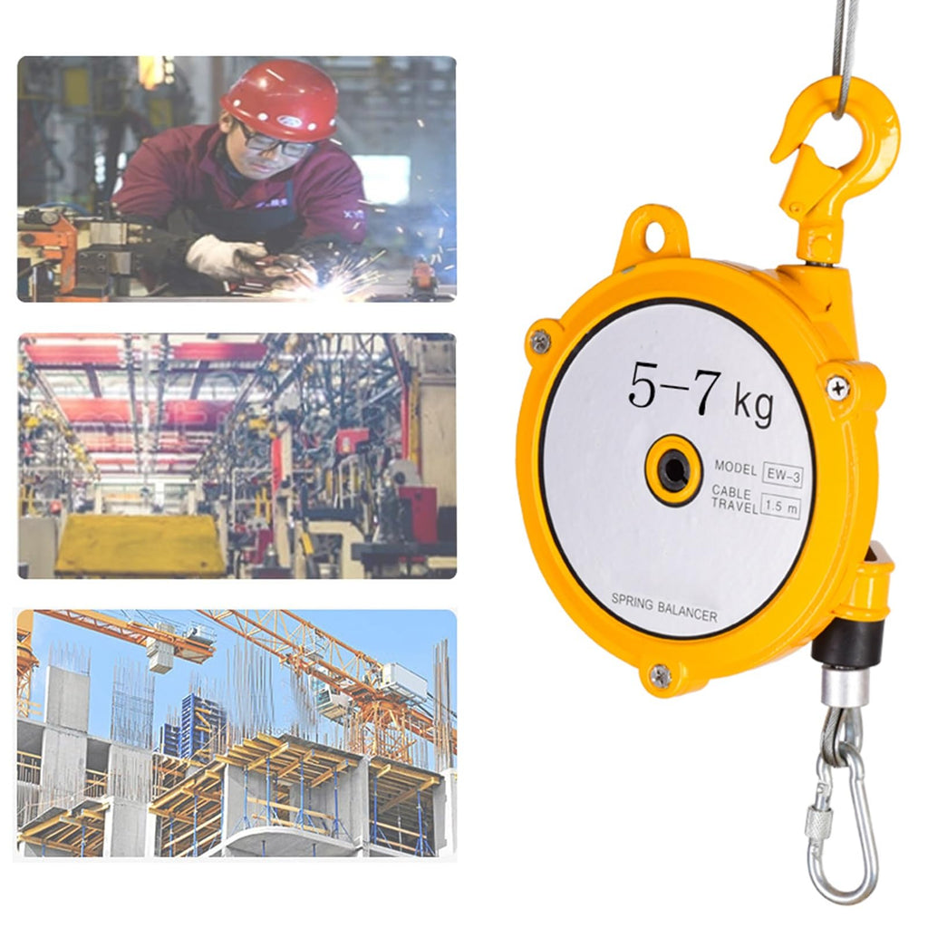 Spring Balancer,Hanging Retractable Tool Spring Balancer,Tower Type Pneumatic Combination Strapping Tool Balancing Lifting Jack,Multifunctional Auxiliary Tools(15-22kg
