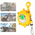 Retractable Spring Balancer, Tool Balancer with Hook and Wire Rope, Adjustable Balancer Retractor Hanging Holding Equipment, for Assembly Line, Workshop and Automotive Equipment (15-22kg