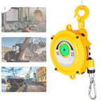 Retractable Spring Balancer, Tool Balancer with Hook and Wire Rope, Adjustable Balancer Retractor Hanging Holding Equipment, for Assembly Line, Workshop and Automotive Equipment (15-22kg