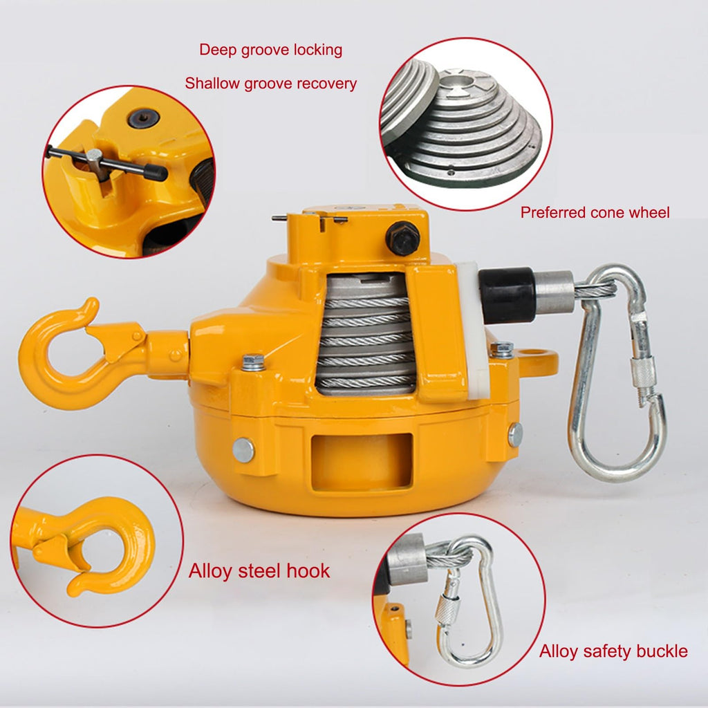 Spring Balancer, Multifunctional Load Balancer, Tool Fixture Holder with Fittings, Retractable Balancer, for Hang The Tool to Keep The Equipment Stable (Size : 1-3kg)