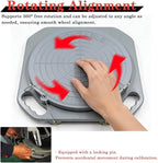 1 Pair Wheel Alignment Turn Plates for Cars