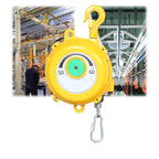 Heavy-Duty Retractable Spring Balancer Tool with Wire Rope & Hook for Workshop, Automotive & Assembly Line Use - 1pc (9-15kg) - Durable Load Suspension Solution