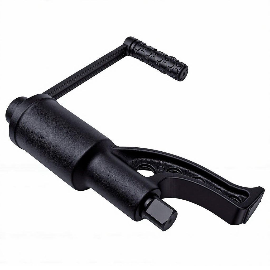 Torsion Multiplier Wrench Set, Lug Nut Remover, Torque Multiplier Wrench, 1" Drive, 1:65 Gear Ratio, 4800N.M Output for Hub Nut