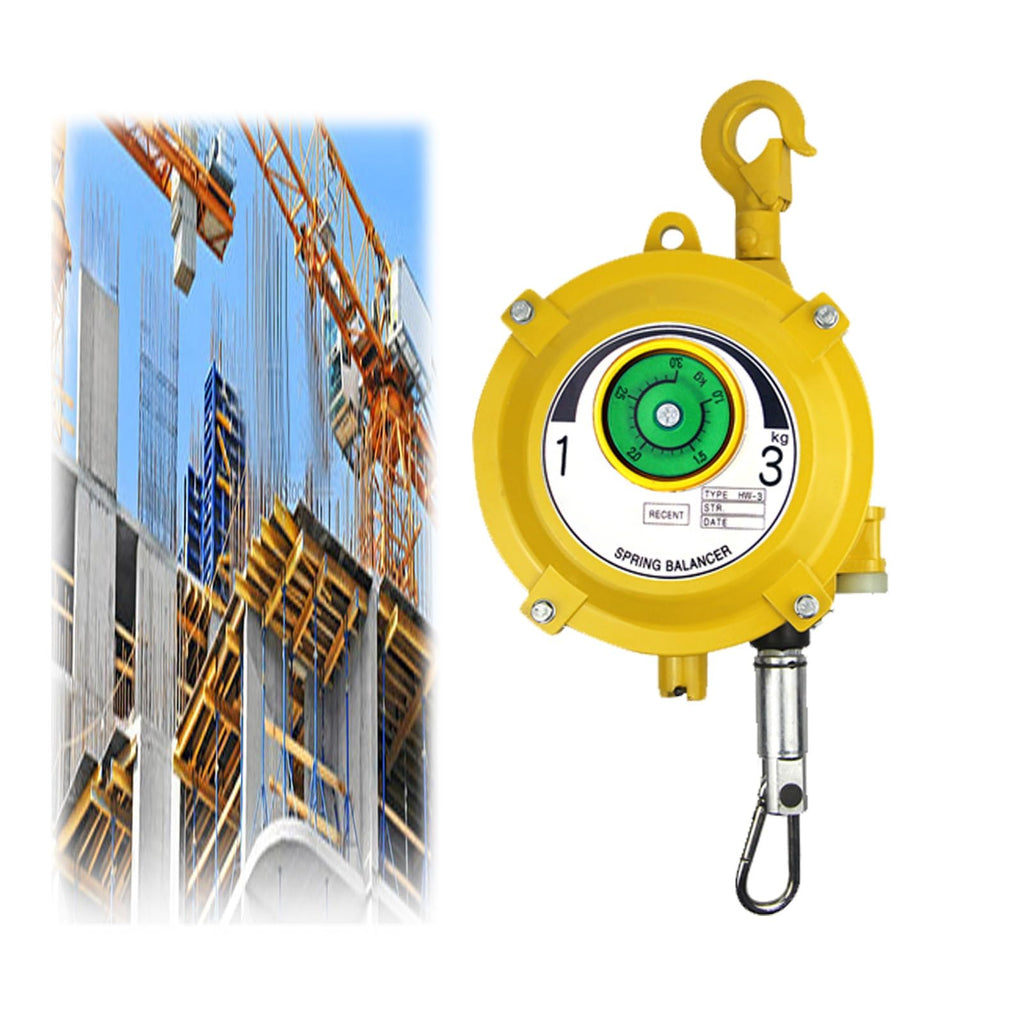 Retractable Spring Balancer,Tower Self-Locking Balancer, for Assembly Line, Workshop and Automotive Equipment, Multifunctional Auxiliary Tools.(1.6m-15-22kg)