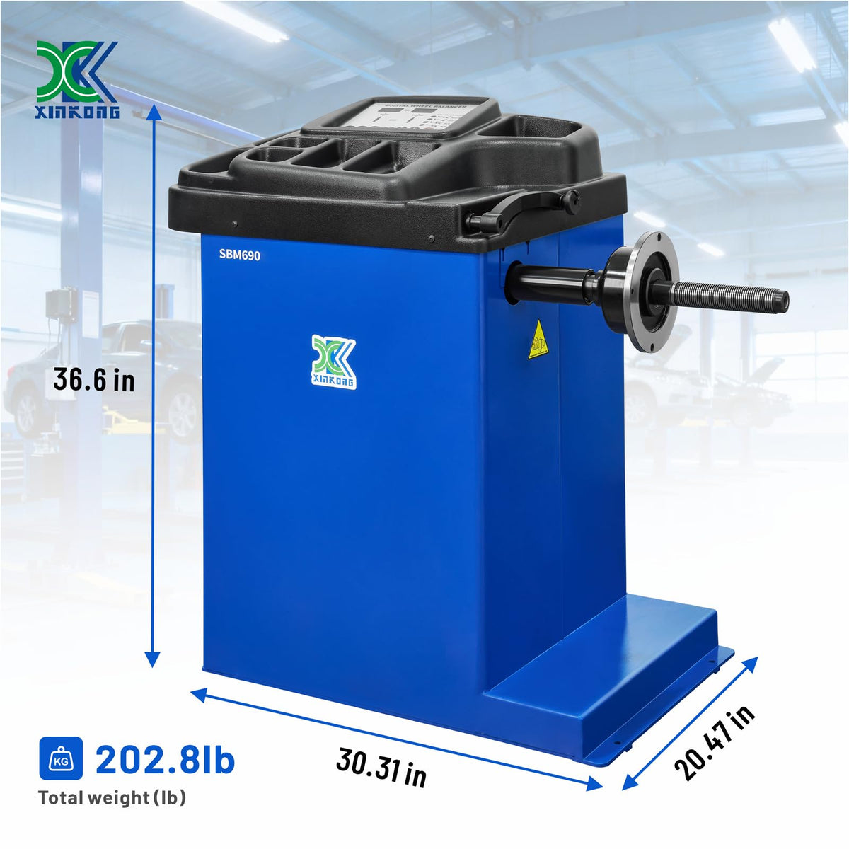 XK Wheel Balancer Rim Car Heavy Duty,110V,690