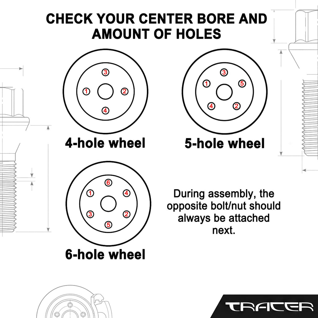 TRACER 10 x Wheel Nuts M12 x 1.25 Taper Collar Closed 60° 34 mm Spanner Width 19 mm Compatible with Suzuki Aerio RH42 Aerio AWD RH42 Baleno I SY41 Bal