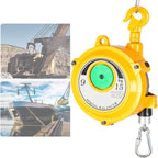 Spring Tool Balancer Retractable High Load Capacity Durable Balancer with Aluminum Bevel Gear – Ideal for Industrial Construction, Warehousing, and Maintenance Work(9kg)