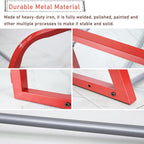 Heavy Duty Tire Storage Shelf Unit with 4 Wheel Casters, Adjustable Metal Tyre Organizer Rack, Garage Tires Rack for Home Workshop