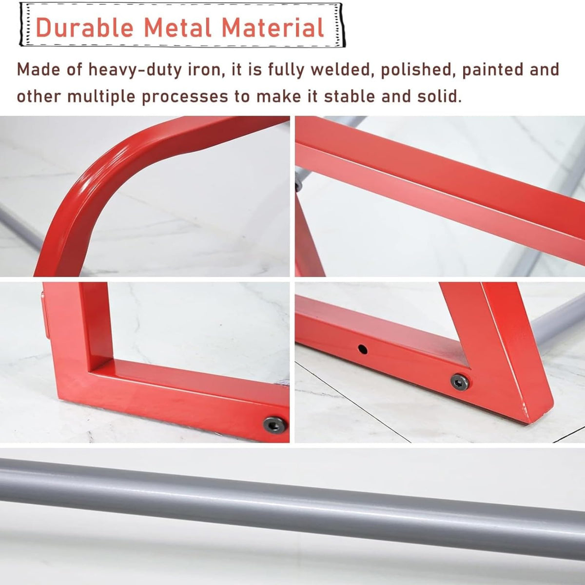 Spare Tire Rack for Shop, Vertical Garage Tire Storage Rack with Wheels, Rolling Multi-Tire Tire Display Stand, Metal Tire Holder