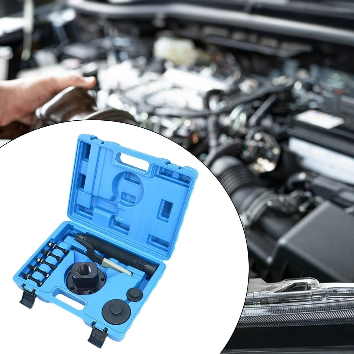 Wheel Bearing Tool Set Bearing Remover Replacement Suitable for Heavy Duty Bearing Separator and Puller Set Bearing Extractor