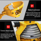 Industrial Grade Retractable Tool Balancer - Self-Locking Teon Hanging Device for Engineering & Assembly Lines, 5-9kg Capacity, Ideal for Heavy Lifting & Safety Solutions