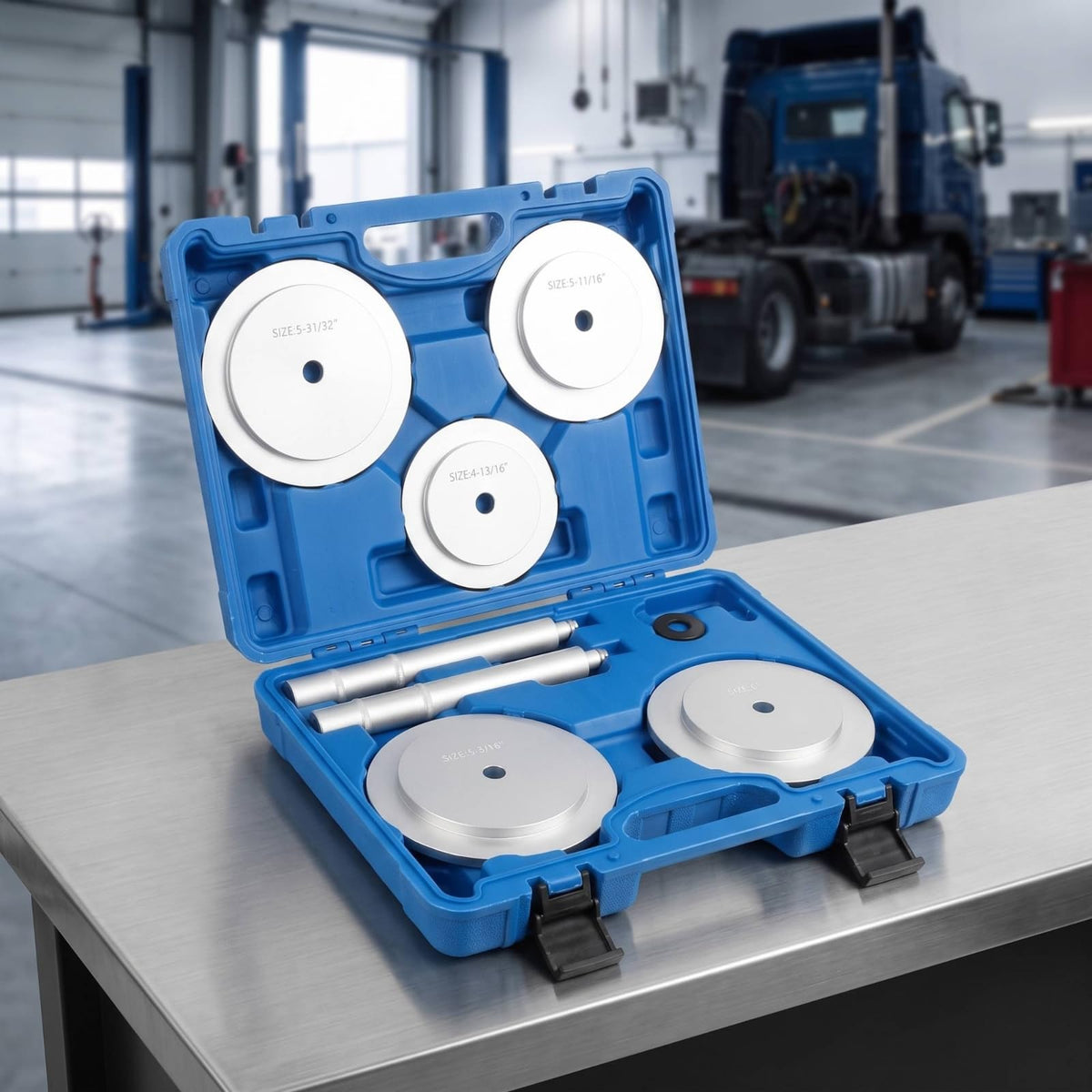 8 Pieces Versatile Bearing Press Kit