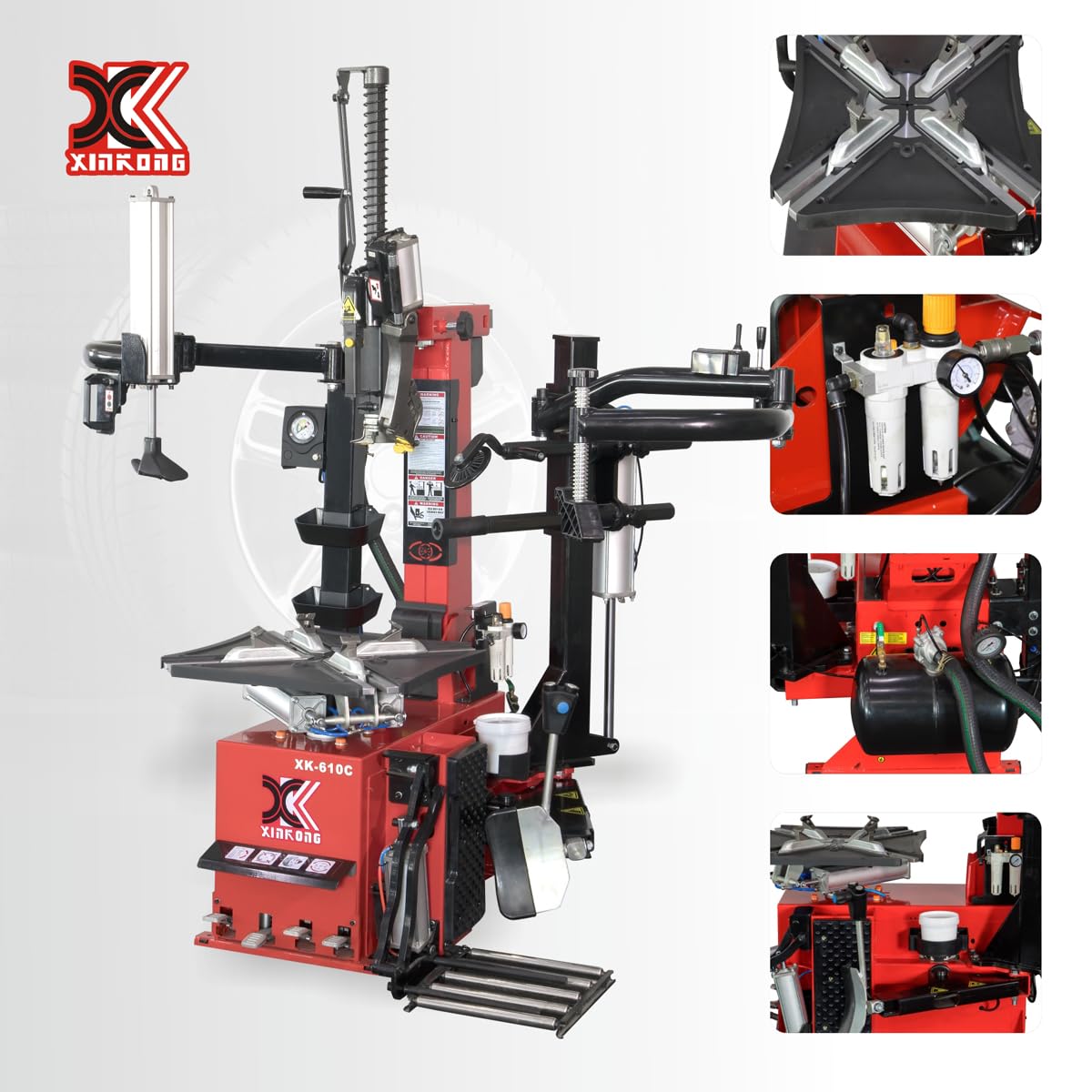 XK Wheel Changer Tire Changer Machine Rim Clamp 26 in,110V,610C