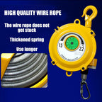 Spring Tool Balancer Retractable High Load Capacity Durable Balancer with Aluminum Bevel Gear – Ideal for Industrial Construction, Warehousing, and Maintenance Work(9kg)