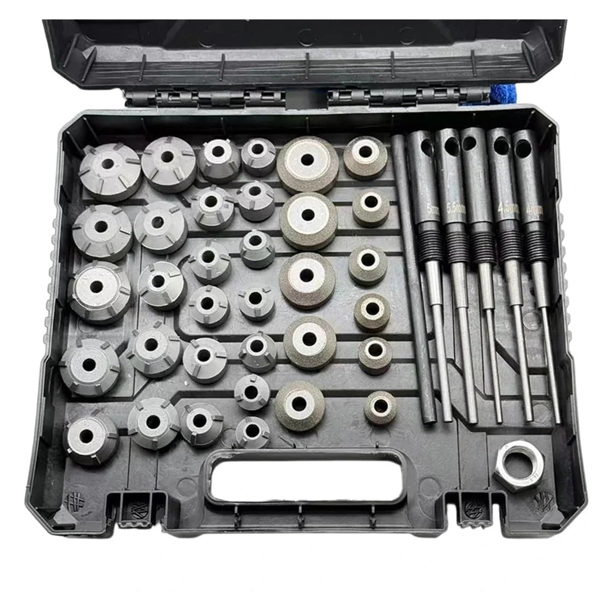 17-34mm Car And Motorcycle Valve Seat Reamer Grinding Wheel Set, Valve Seat Maintenance Tool, Hard Alloy
