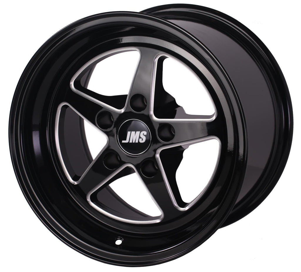 JMS Avenger - 15 X 10 Rear Wheel W- Lug Nuts - FITS 2006-2015 Dodge Challenger and Charger - A1510662DB
