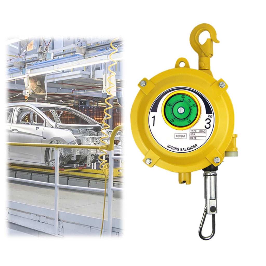 Spring Balancer Tool, Self-Locking Tower Spring Balancer Industrial Grade Hand Tool for Engineering and Factory Used in Automobile Molds, Parts Welding.(1.9m-1-3kg)