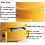Retractable Spring Balancer Tool with Wire Rope & Hook - Perfect for Workshop, Automotive & Assembly Line - 5-9kg Capacity, Durable, Easy to Use - 1pc