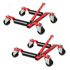 Takywep Mechanical Car Wheel Dolly Jack Set of 2, 3000 Lbs Blue