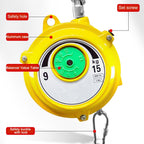Heavy Duty Tool Balancer (5-9kg) with Self-Locking Function, Durable Metal & Rubber Construction for Factory Workshop & Construction Machinery Use,5-9kg