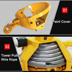 Spring Balancer Tool Balancer With Wire Rope And Hook For Workshop And Automotive Equipment (Size : 60-70kg)