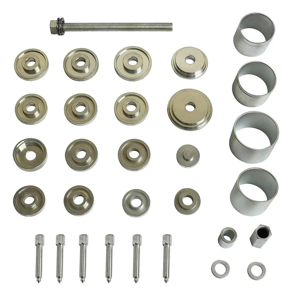 31pcs Wheel Bearing Press Kit Universal Front Wheel Drive Bearing Remover and Installer Kit