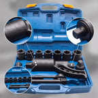 Wrench Kit with Carrying Case Heavy-Duty Labor Saving Wrench Lug Nut Remover Tool for Mechanics