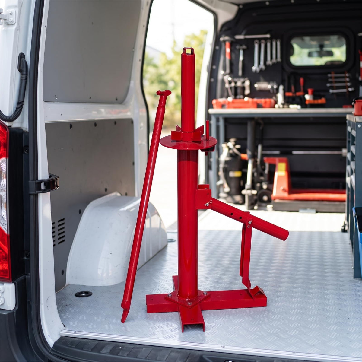 Tire Changing Equipment Manual Tire Changer Machine Tool Steel Floor Mount Long Bar Bead Release Compact Size Suitable for Workshops Tire Service