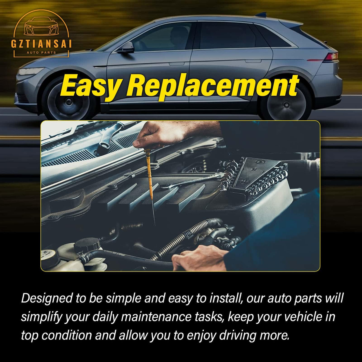 Rear Wheel Lug Nut 1PCS Replacement for Cadillac Series 75 Fleetwood